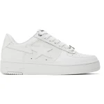 BAPE White 'BAPE' STA #3 Sneakers