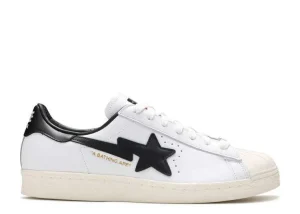 ADIDAS SUPERSTAR BAPE 'WHITE BLACK'