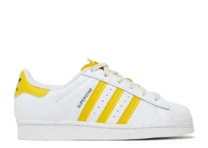 ADIDAS SUPERSTAR 'WHITE LAZY YELLOW'