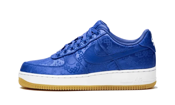 AF1 Clot Blue Silk