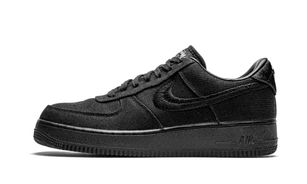 AF1 Stus*sy Black