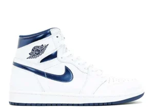 AIR JORDAN 1 HIGH 'METALLIC NAVY'