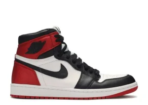 AIR JORDAN 1 HIGH 'SATIN BLACK TOE'