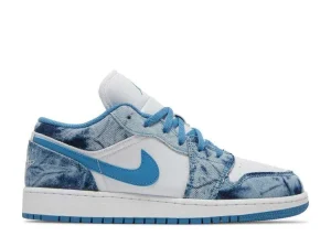 AIR JORDAN 1 LOW 'WASHED DENIM'