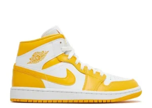 AIR JORDAN 1 MID 'UNIVERSITY GOLD'