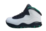 Air Jordan 10 "Blanco, Negro y Verde"