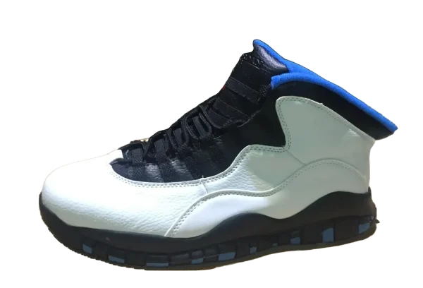 Air Jordan 10 "White/Black/Blue"