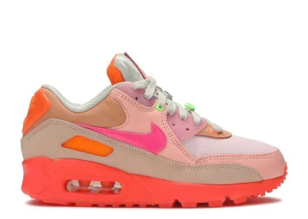 AIR MAX 90 'PLATINIUM CRIMSON'