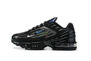 AIR MAX PLUS TN 3 'QUADRUPLE SWOOSH BLACK METALLIC SILVER'