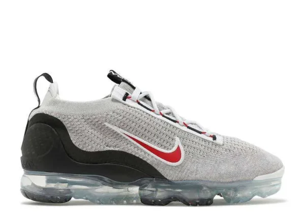 AIR VAPORMAX 2021 FLYKNIT 'LIGHT BONE UNIVERSITY RED'