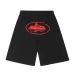 Alcatraz Black Red Shorts
