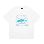Alcatraz White Blue T-shirt