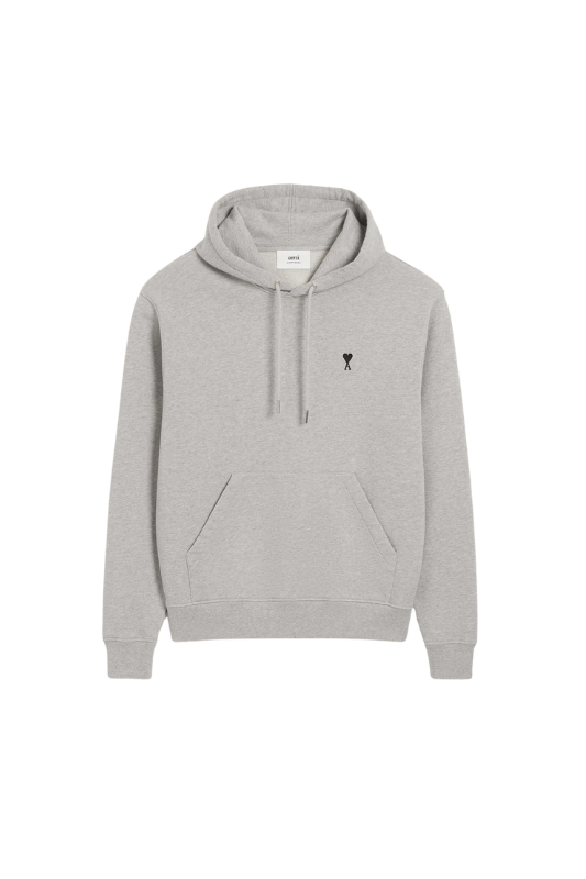 AMI - HOODIE AMI DE COEUR NOIR