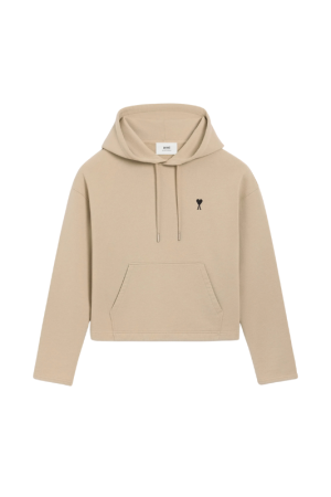 AMI - HOODIE AMI DE COEUR NOIR