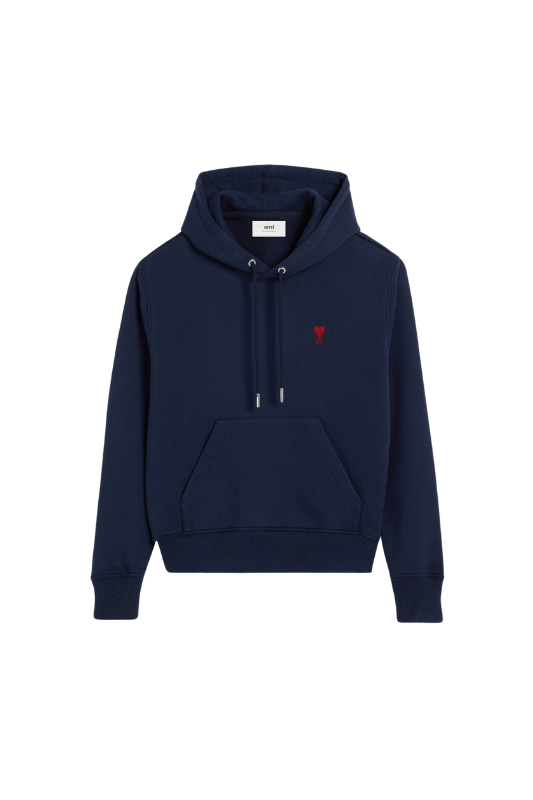 AMI - HOODIE AMI DE COEUR ROUGE