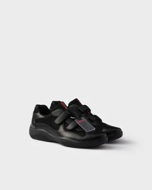 Black Prada America’s Cup Original Sneakers | PRADA