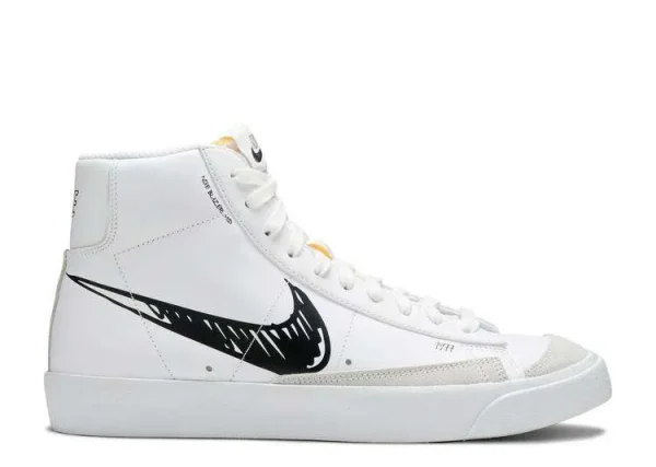 BLAZER MID 77' 'SKETCH BLACK'