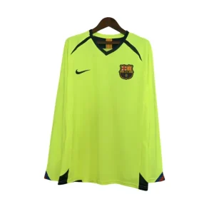 Camiseta retro FC Barcelona 05/06 2ª equipación manga larga