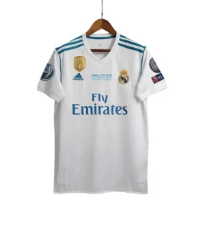 Camiseta Retro Real Madrid 17/18 1ª Equipación – Edición Final Champions League