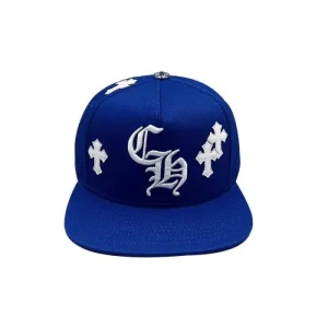 Cap Chrome Hearts Cross Patch Blue CH120