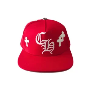 Cap Chrome Hearts Cross Patch Red CH119