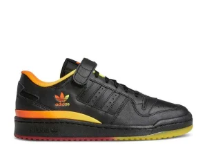 FORUM LOW 'BLACK ORANGE YELLOW GRADIENT'