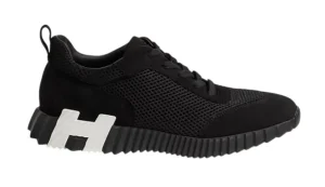 Hermes Bouncing Sneaker "Black/White/Grey"