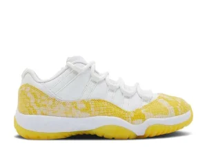 JORDAN RETRO 11 LOW 'YELLOW SNAKESKIN'