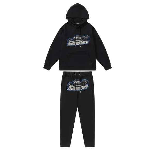 London Shooters Black Blue Tracksuit