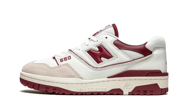 NB 550 Sea Salt Burgundy