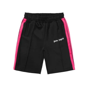 Palm Angels Black Pink Pants