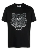 Camiseta Negra Kenzo Tigre