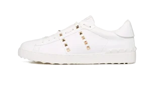 Sneaker Rockstud White Gold