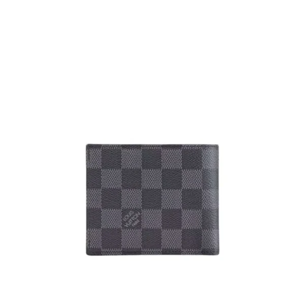 Wallet Louis Vuitton Damier in Graphite Canvas LV068