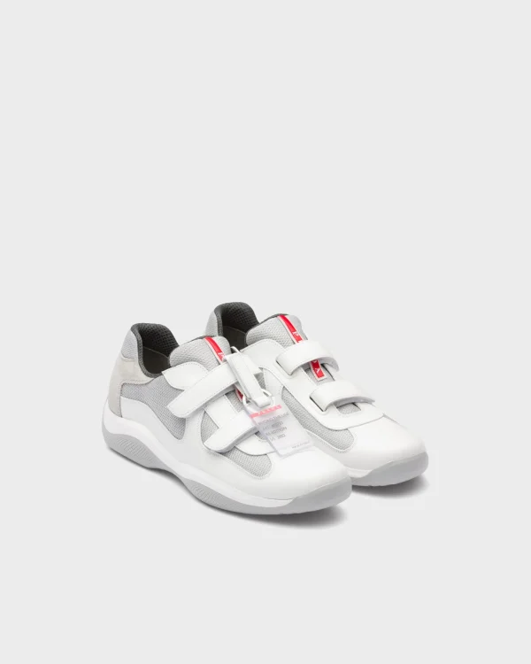 White Prada America’s Cup Original Sneakers | PRADA